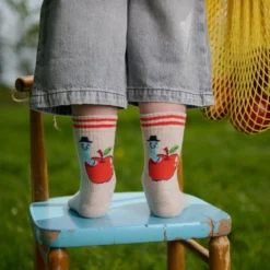 Apple friend socks