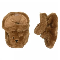 Bear fluffy slippers