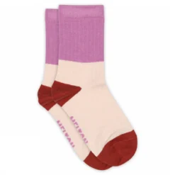 Block colour socks