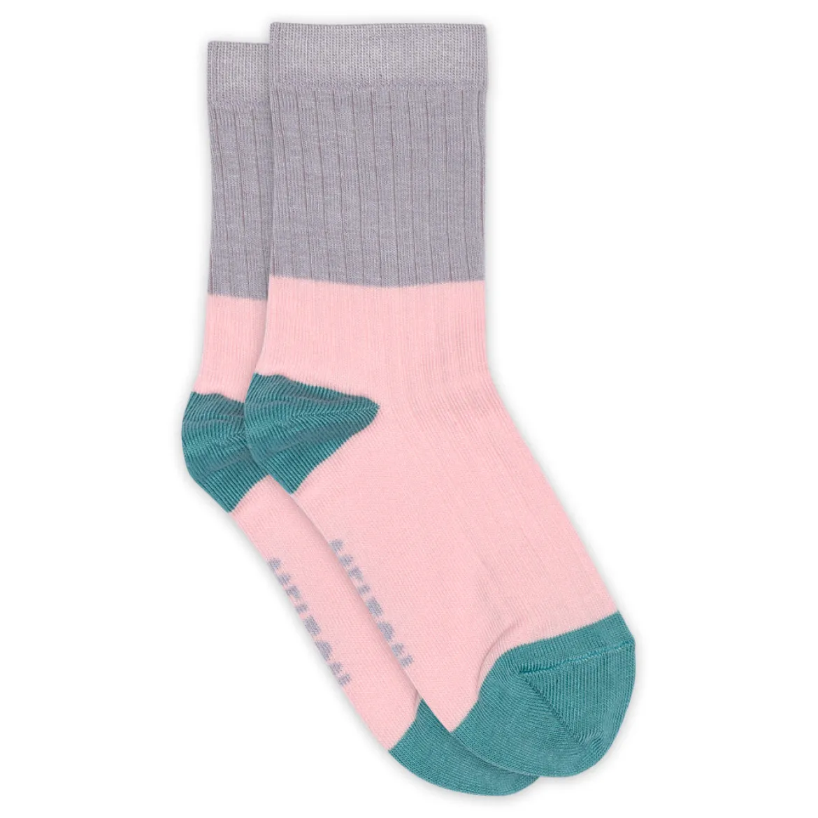 Block colour socks