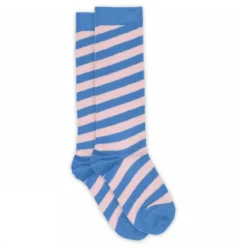 Candy stripe knee socks