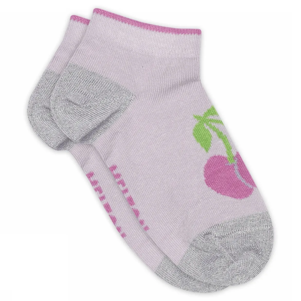 Cherries sneaker socks