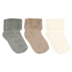 Cotton baby socks - 3-pack