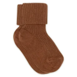 Cotton rib baby socks