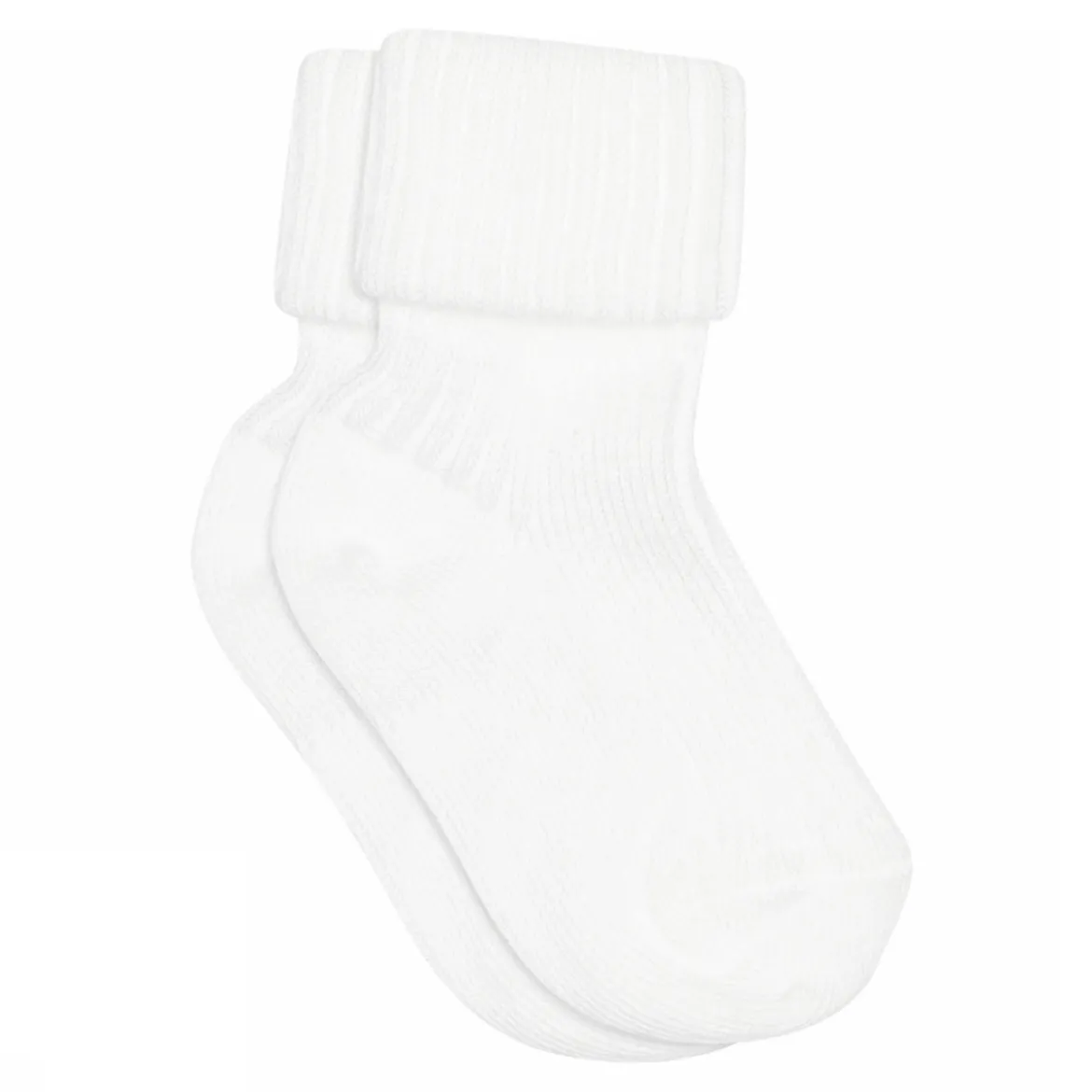 Cotton rib baby socks
