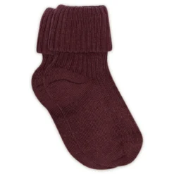 Cotton rib baby socks