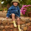 Cotton rib baby socks