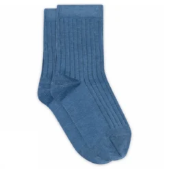 Cotton rib socks