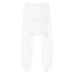 Cotton tights - lace