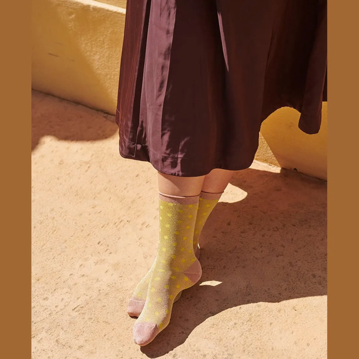 Donna glitter socks