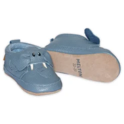 Elephant leather slipper