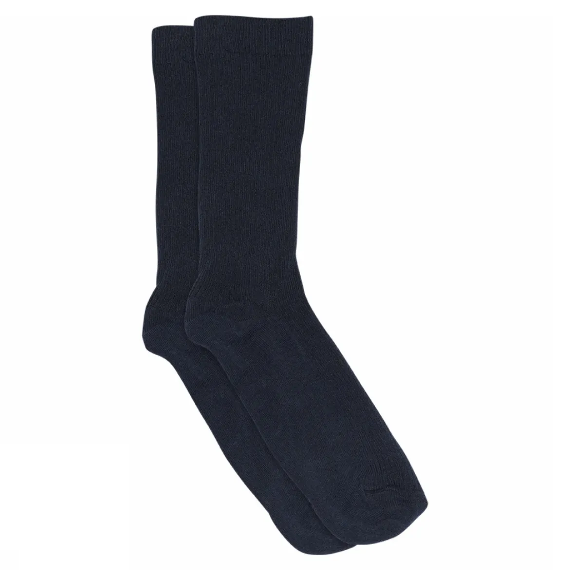 Fine cotton rib socks