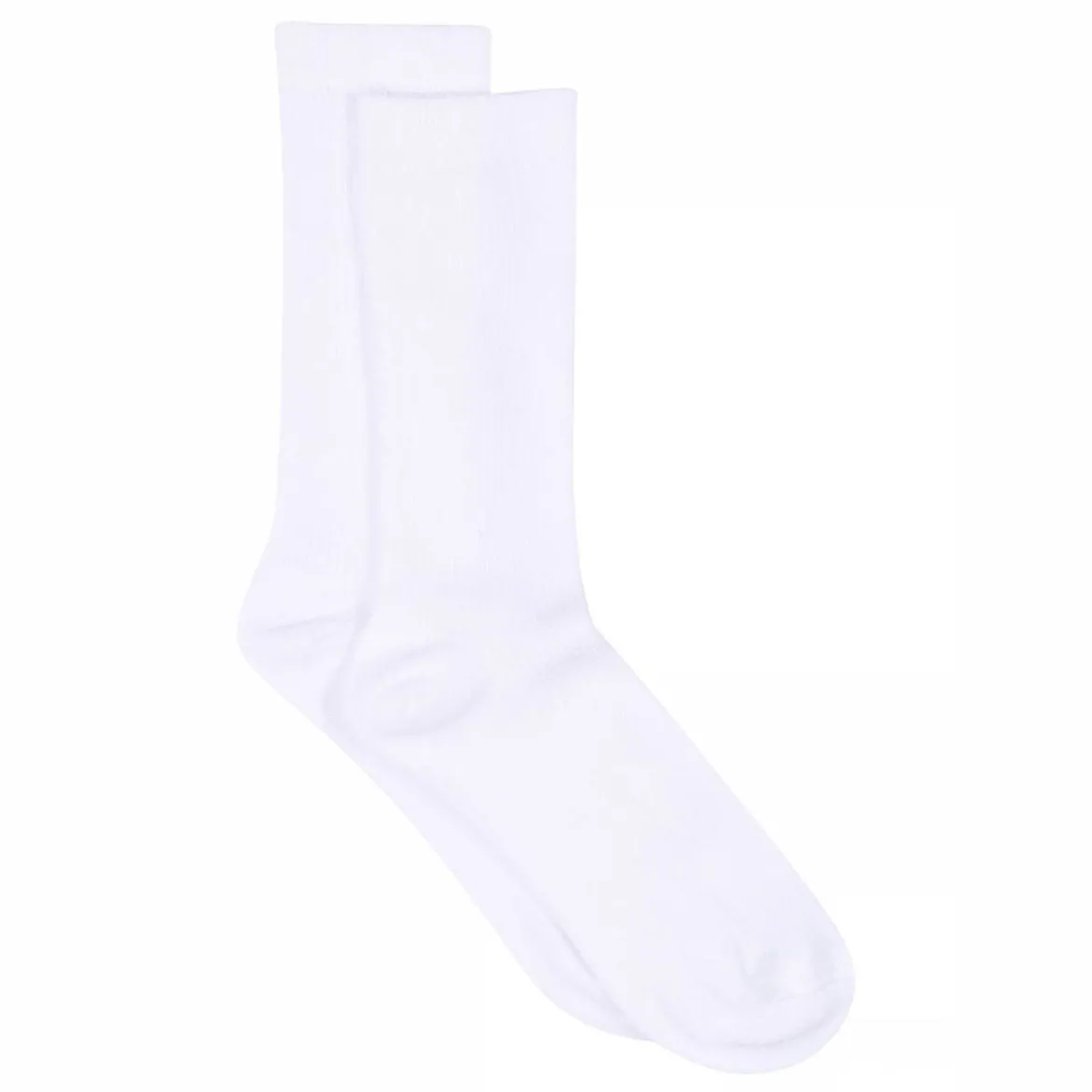 Fine cotton rib socks