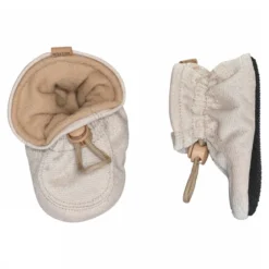 Glitter textile slippers