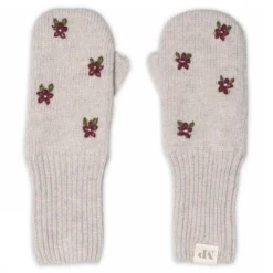 Helsinki floral mittens