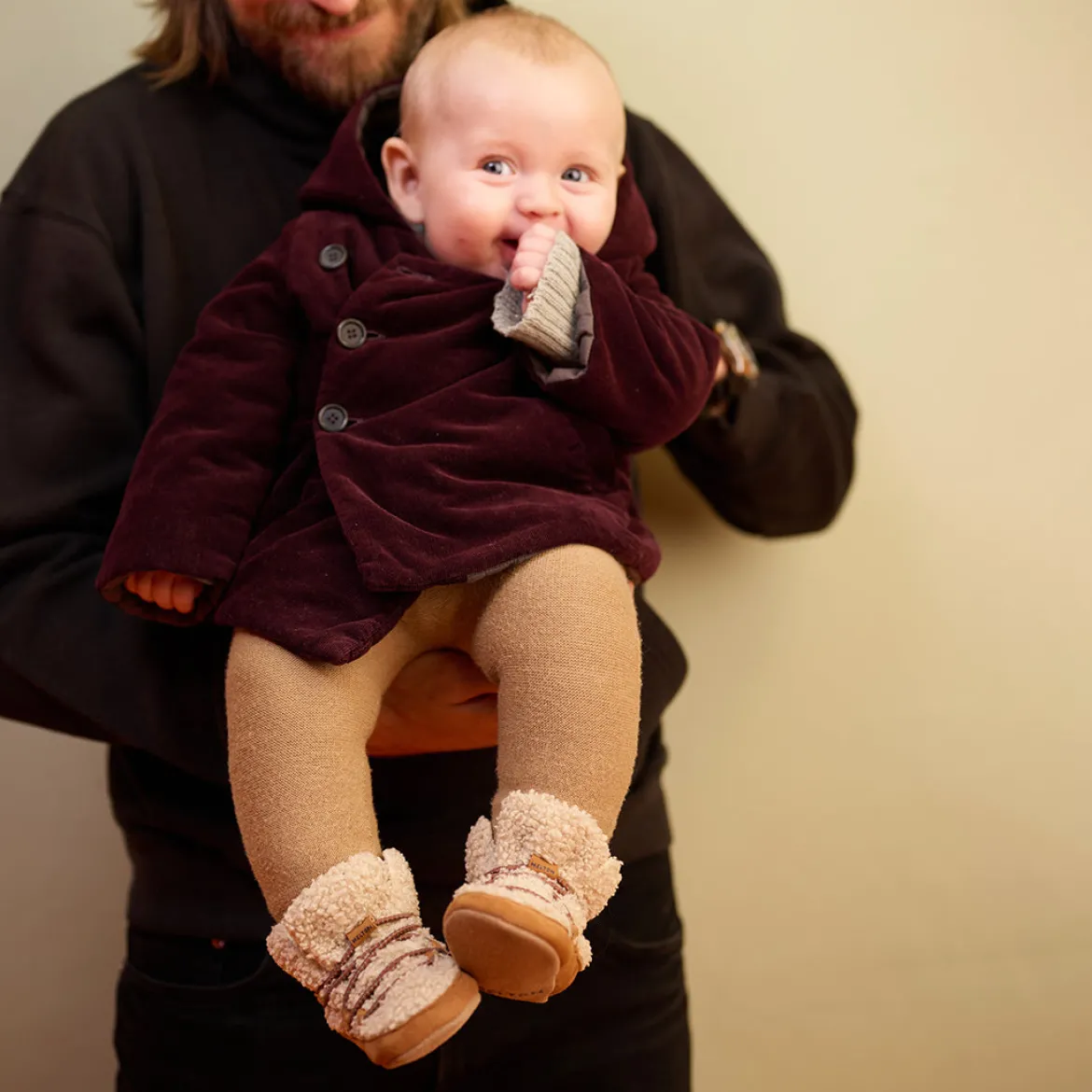 Hiking teddy boots