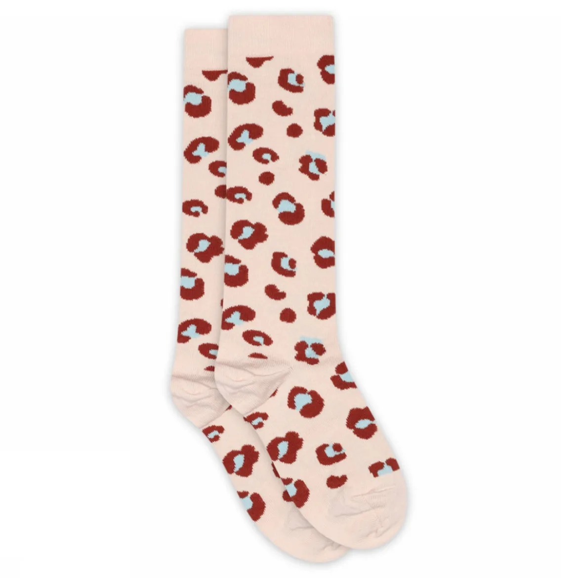 Leopard knee socks