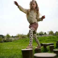 Leopard tights