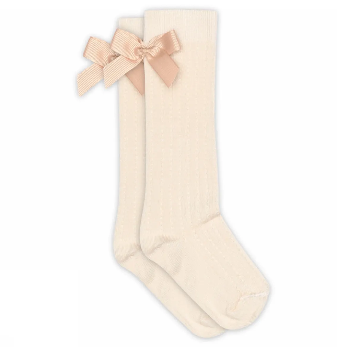 Liva knee socks - bow