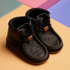 Luxury leather boots