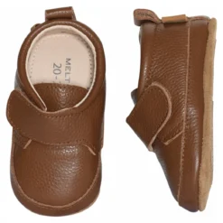 Luxury leather slippers