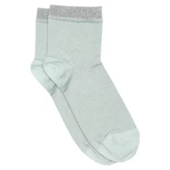 Pi glitter short socks