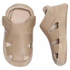 Sandal leather slippers