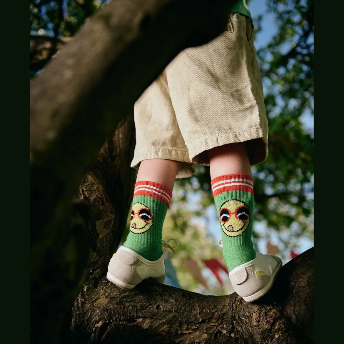 Shades on socks