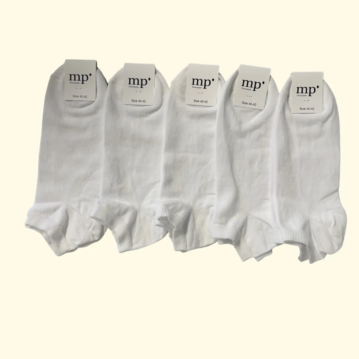 Sneaker socks - 5-pak - Hvid
