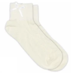 Una short socks - bow