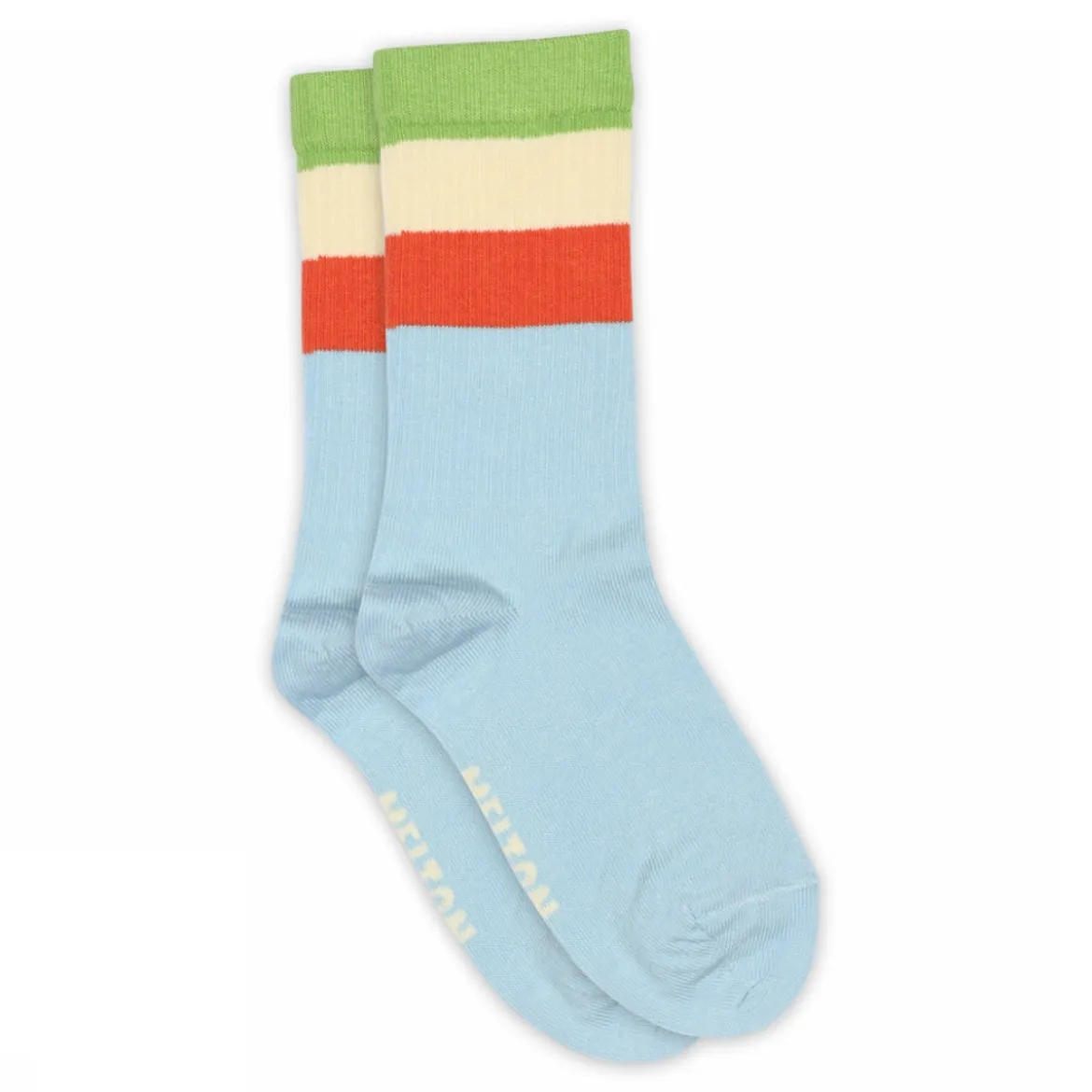 Wide stripes socks