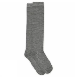 Wool/cotton knee socks