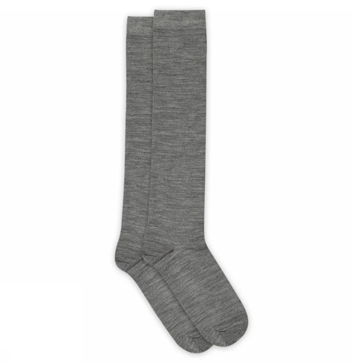 Wool/cotton knee socks