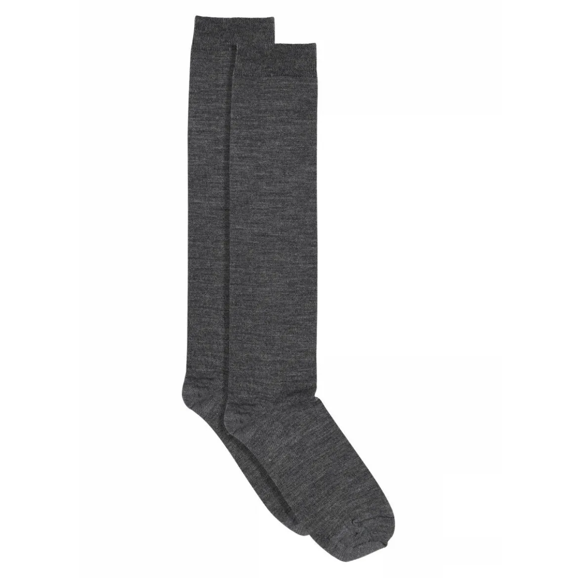 Wool/cotton knee socks