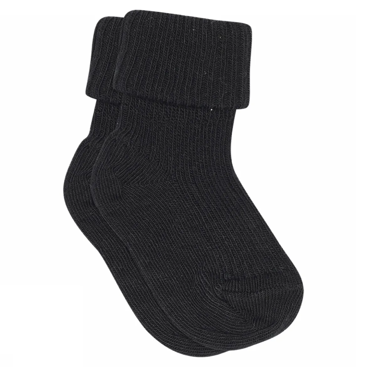 Wool rib baby socks