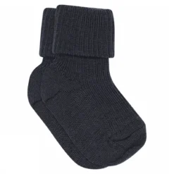 Wool rib baby socks
