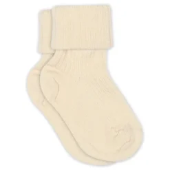 Wool rib baby socks