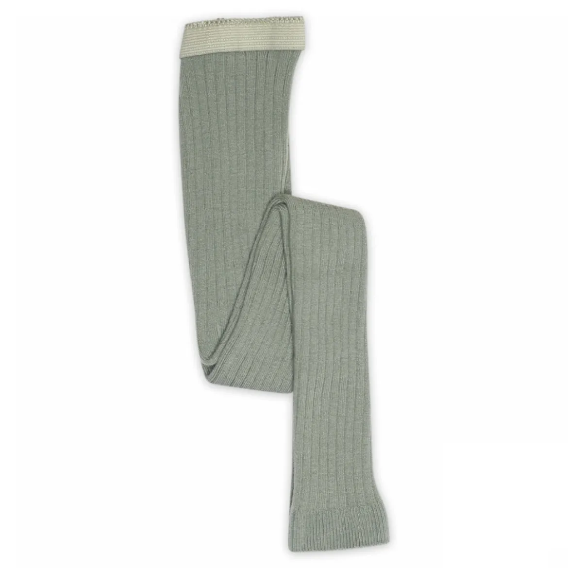 Wool rib leggings
