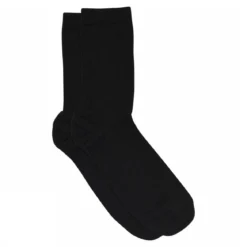 Wool rib socks