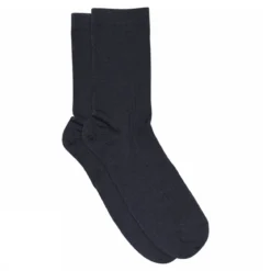 Wool rib socks