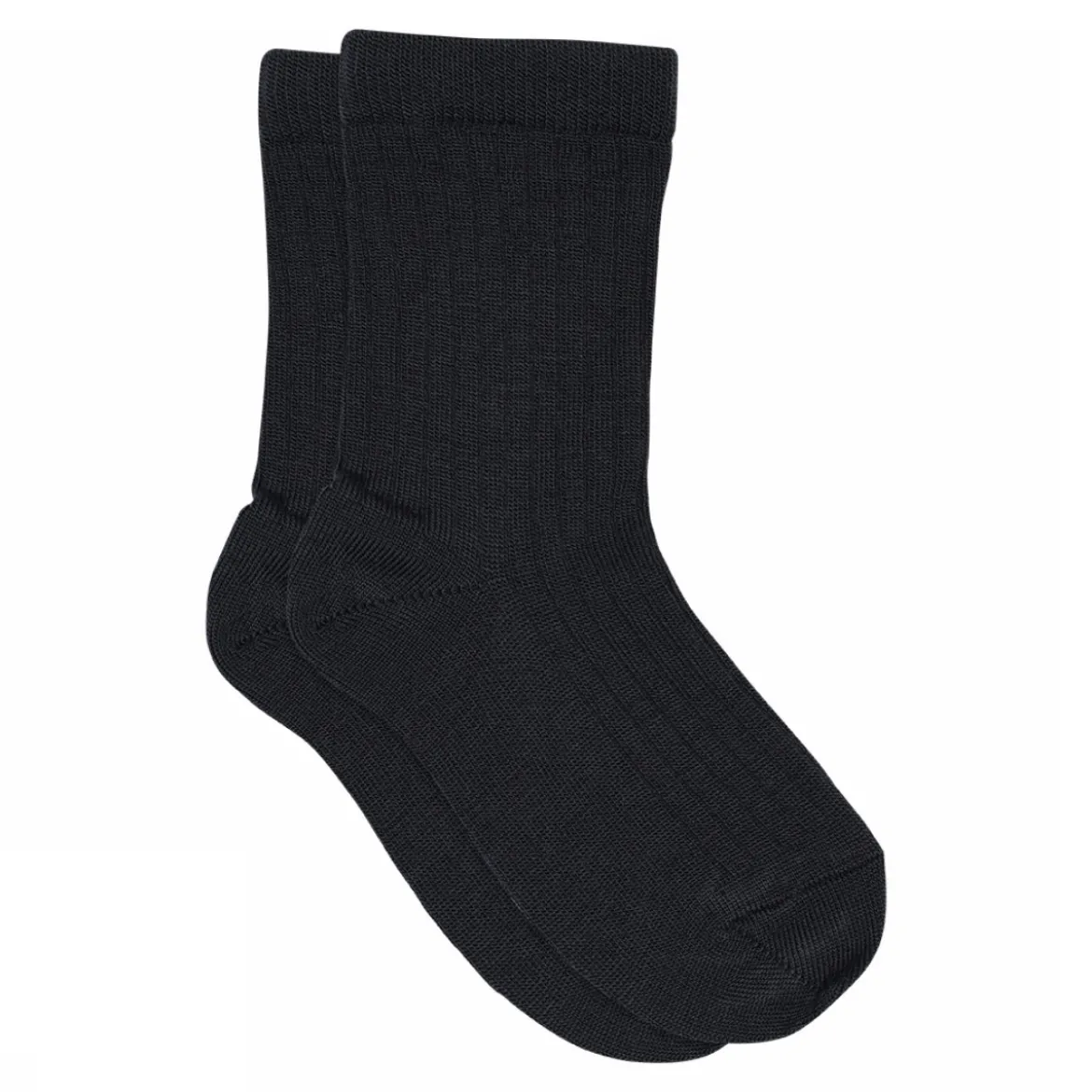 Wool rib socks