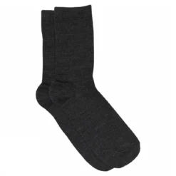 Wool rib socks