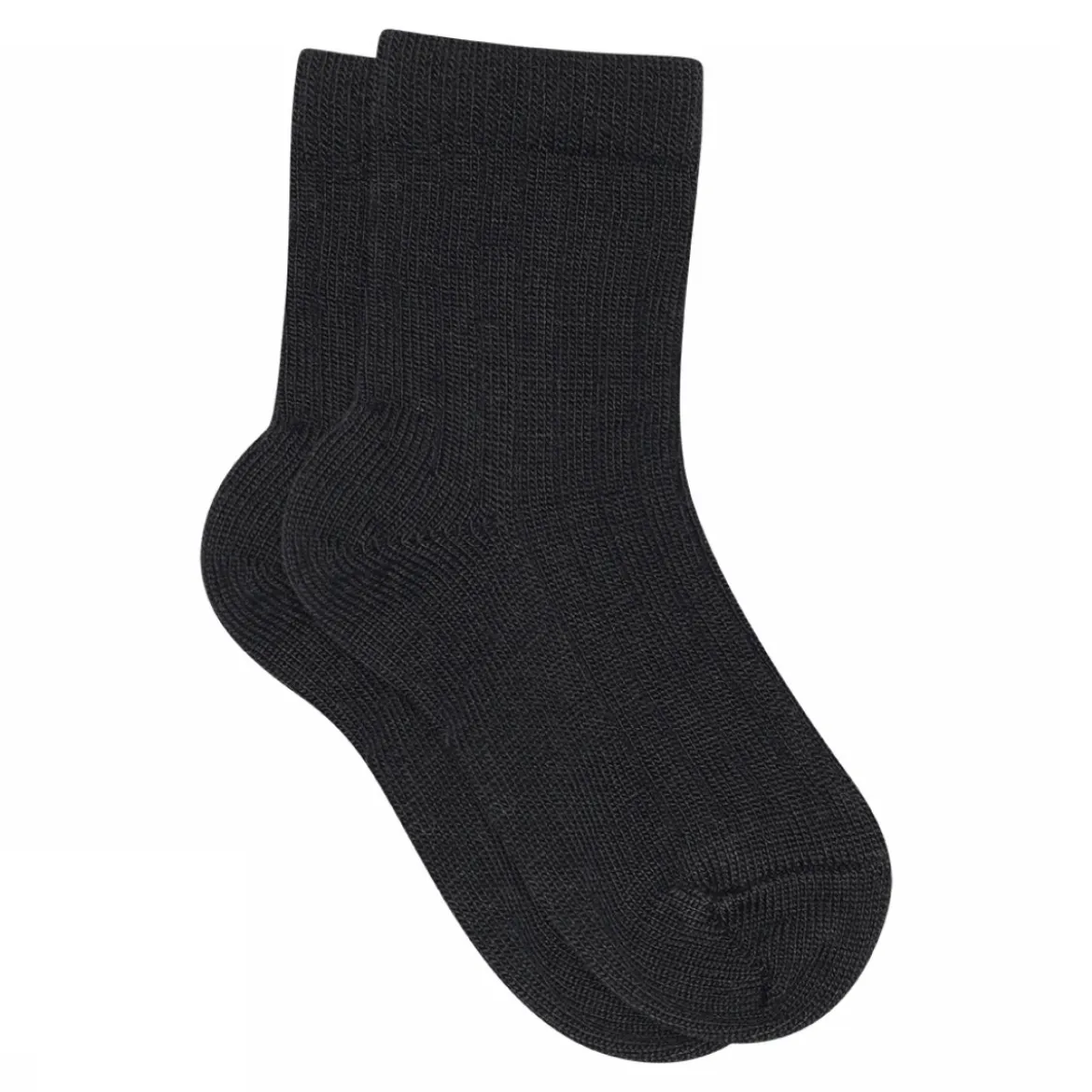 Wool rib socks