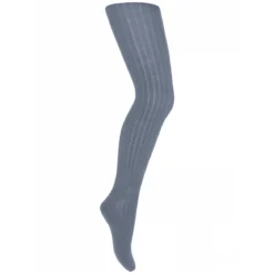 Wool rib tights
