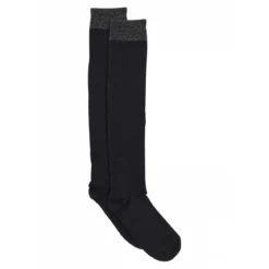 Wool/silk knee socks