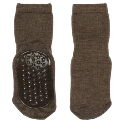 Wool socks - anti-slip
