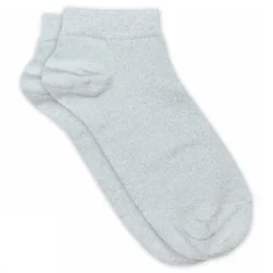 Zoe glitter sneaker socks